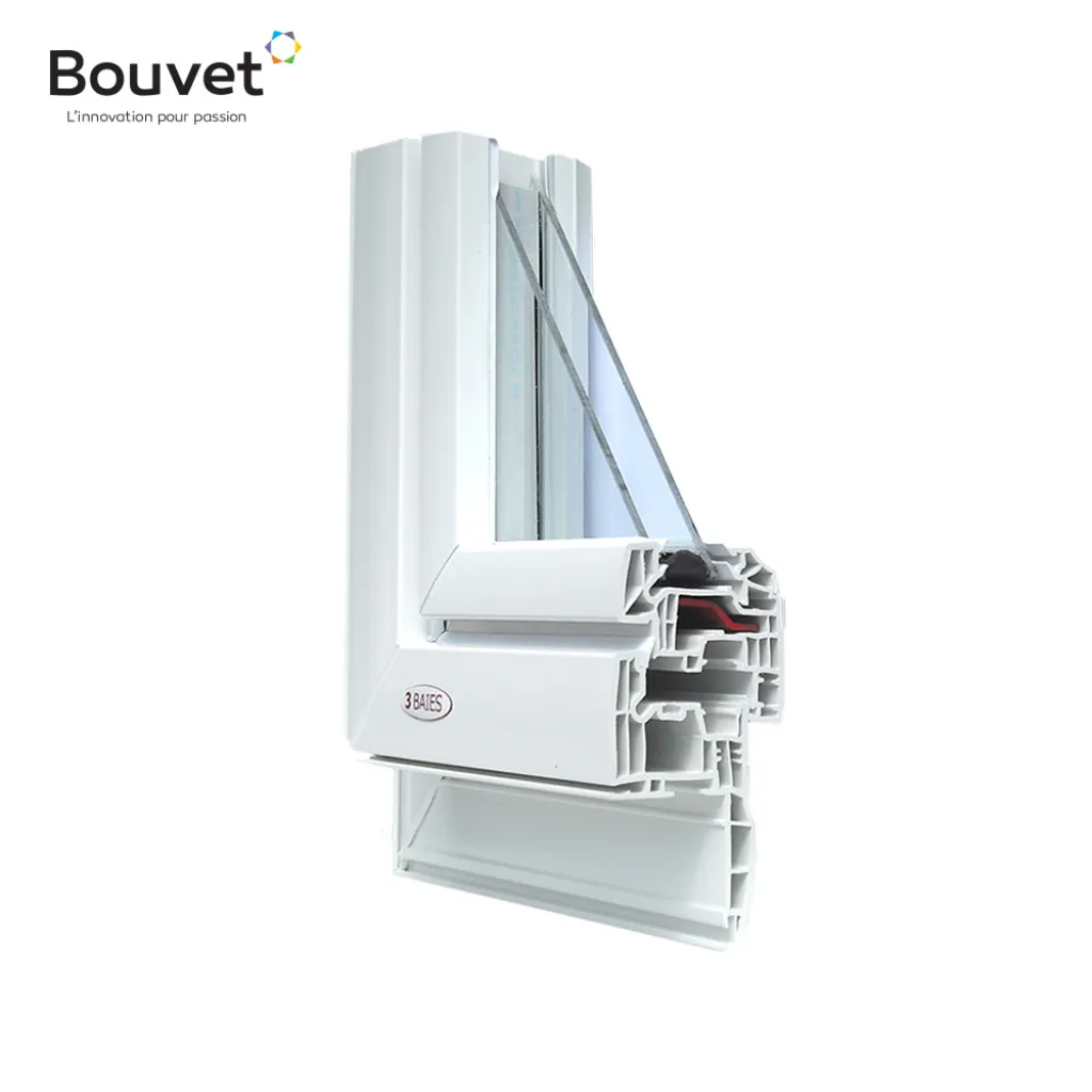 Fenêtre en PVC de la marque Bouvet