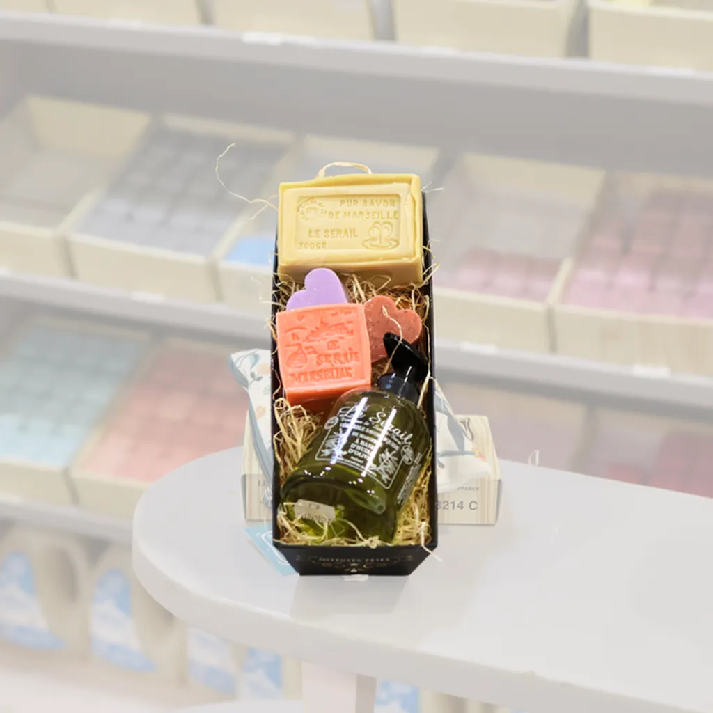 Idée pour cadeau de noël avec du savon de marseille