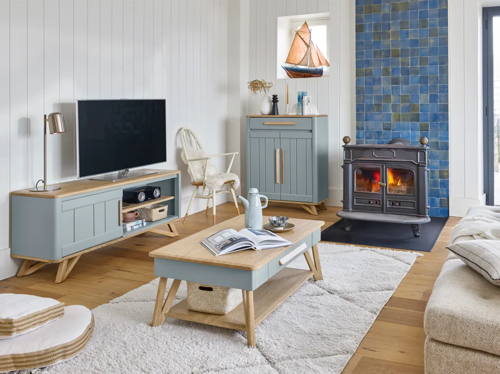 Vente d'une salle à manger complète bois massif modèle ALVA