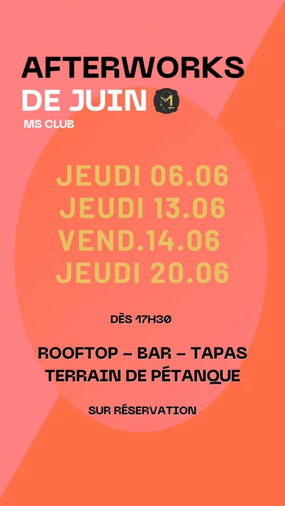 Afterwork Marseille 14E