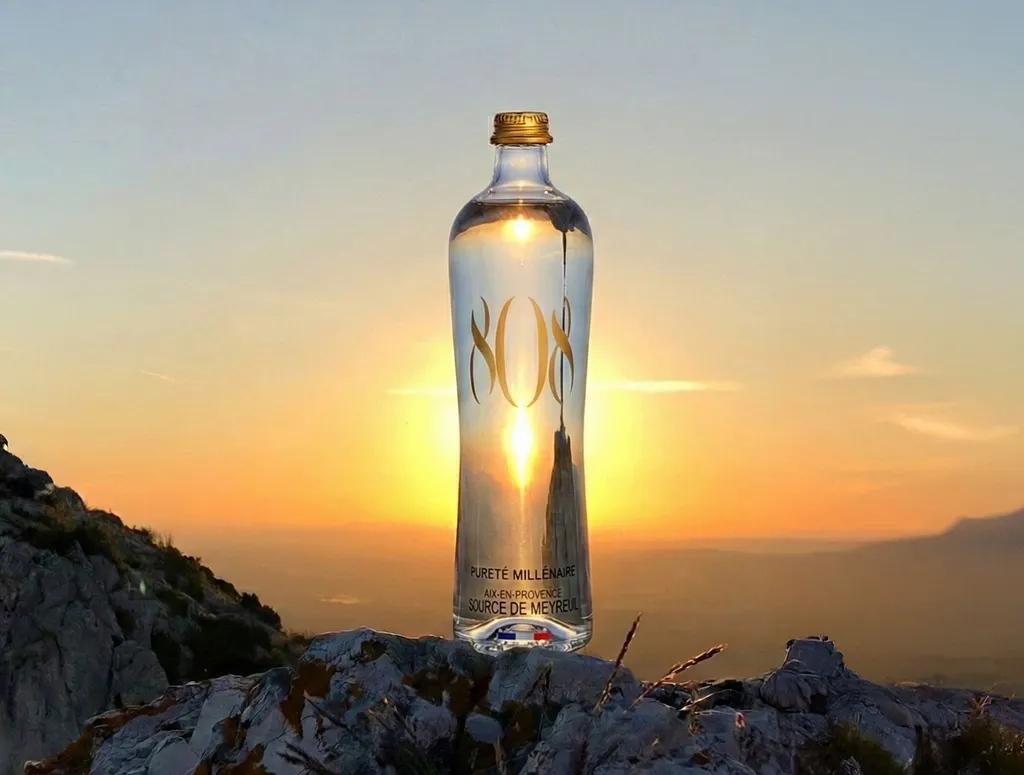 Rossi Boissons, Distributeur de l'eau minérale naturelle 808, une eau unique et pure au cœur de la Provence.