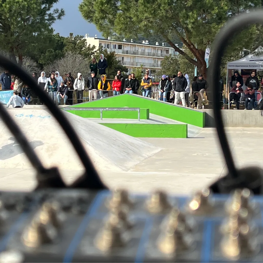 Prestation Skate Park de Hyères 83 Samba Audio Pro