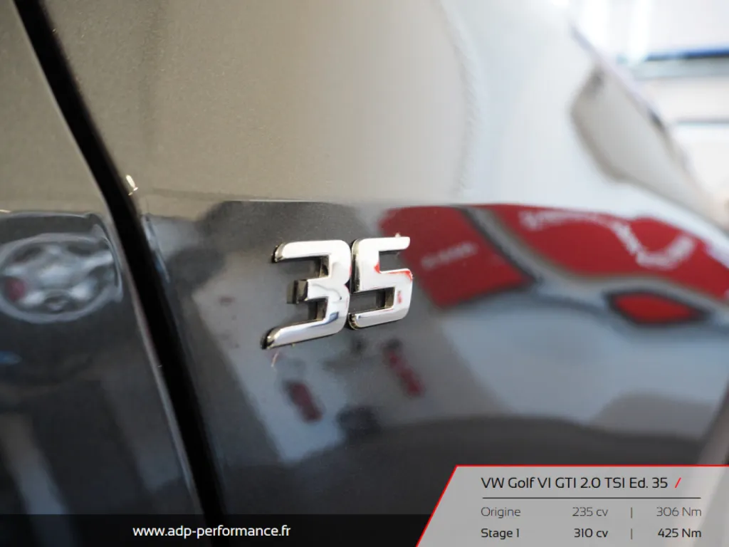 Reprogrammation moteur Cavaillon - Volkswagen Golf VI GTI 2.0 TSI Edition 35 235 cv - ADP Performance