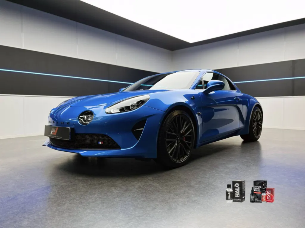 ALPINE A110S - PPF XPEL BLOC AVANT ET BAS DE CAISSE  + TRAITEMENT CERAMIQUE - LILLE
