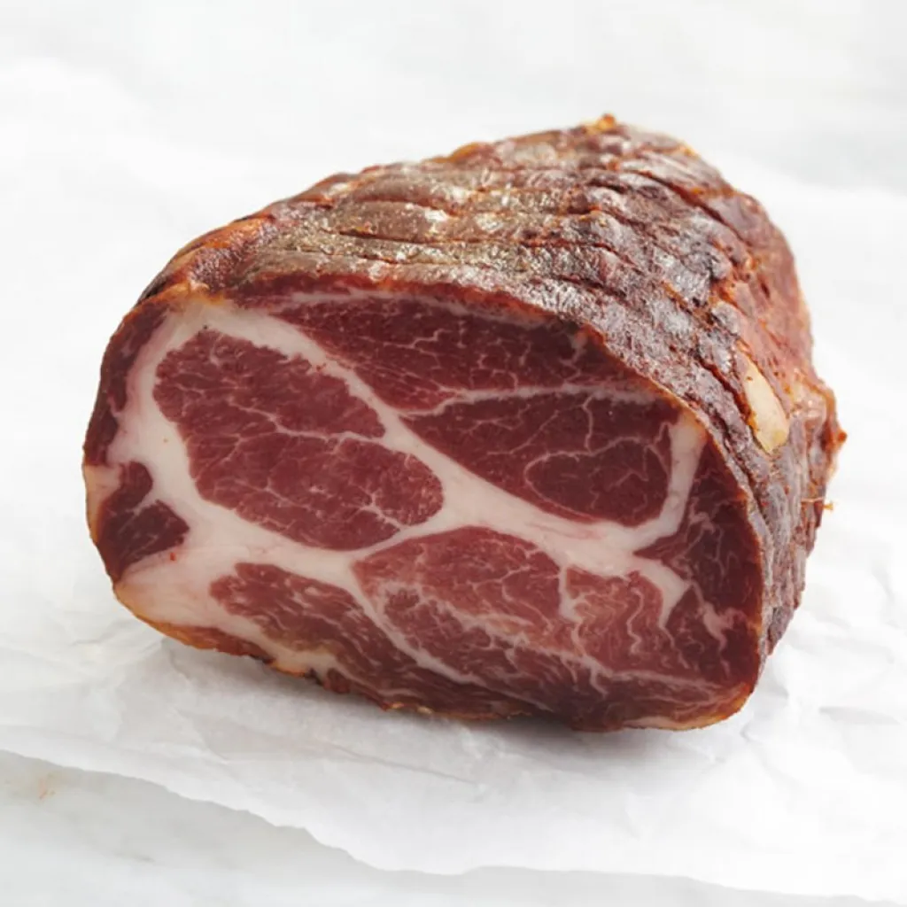 Coppa salaison d'origine Italienne ou corse