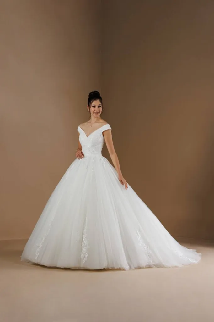 robe de mariée style princesse sur Marseille