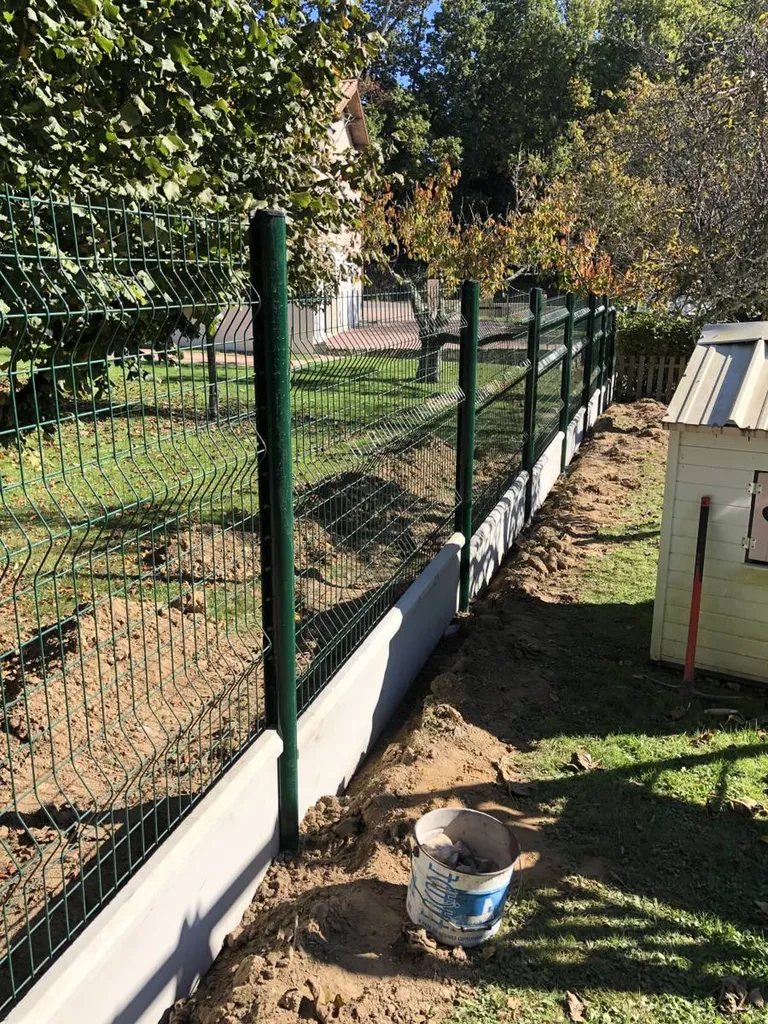 Création d'une clôture en grillage panneaux rigides sur TALENCE 