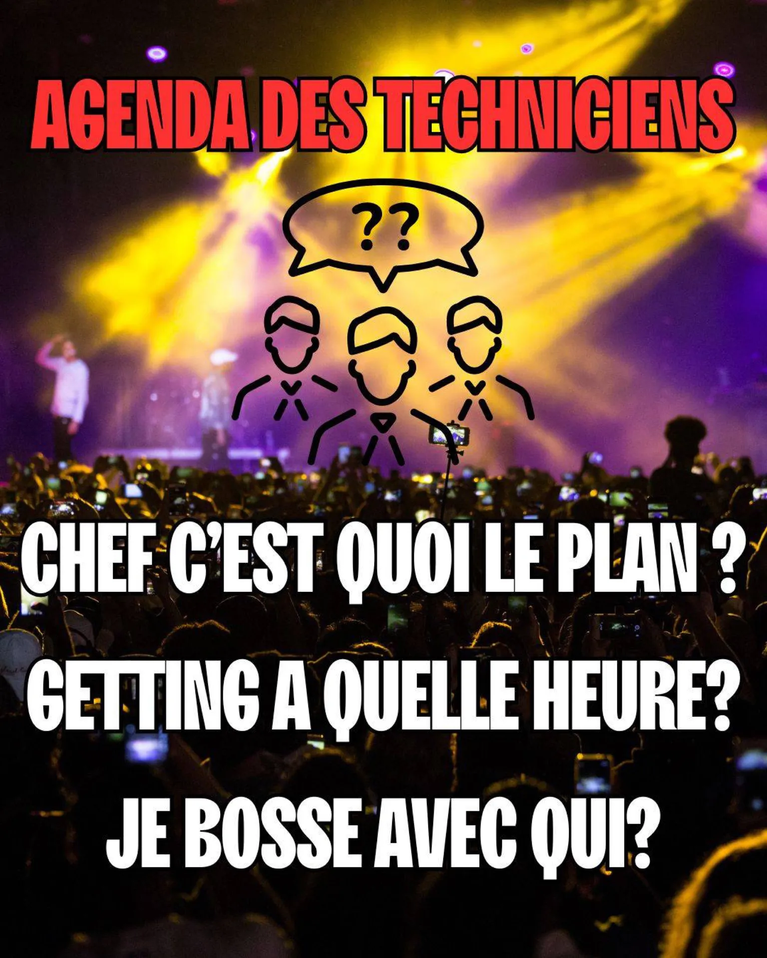 AGENDA STAFF TECHNIQUE