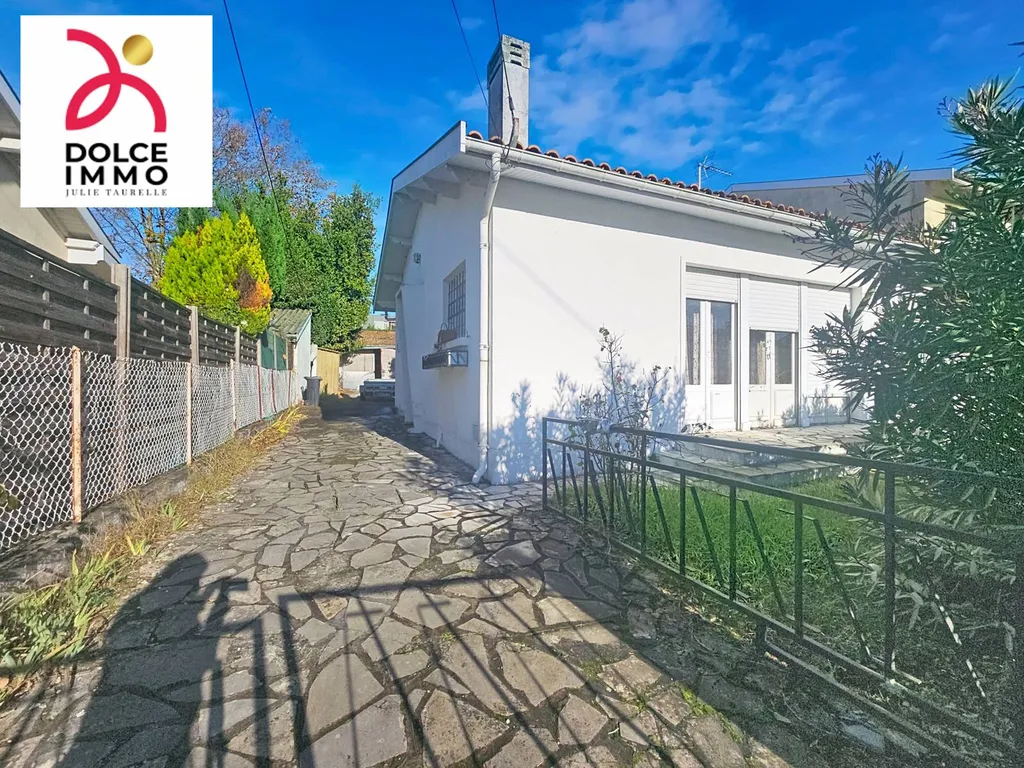 Maison de plain-pied lumineuse, idéale pour un projet sur mesure au Bouscat.