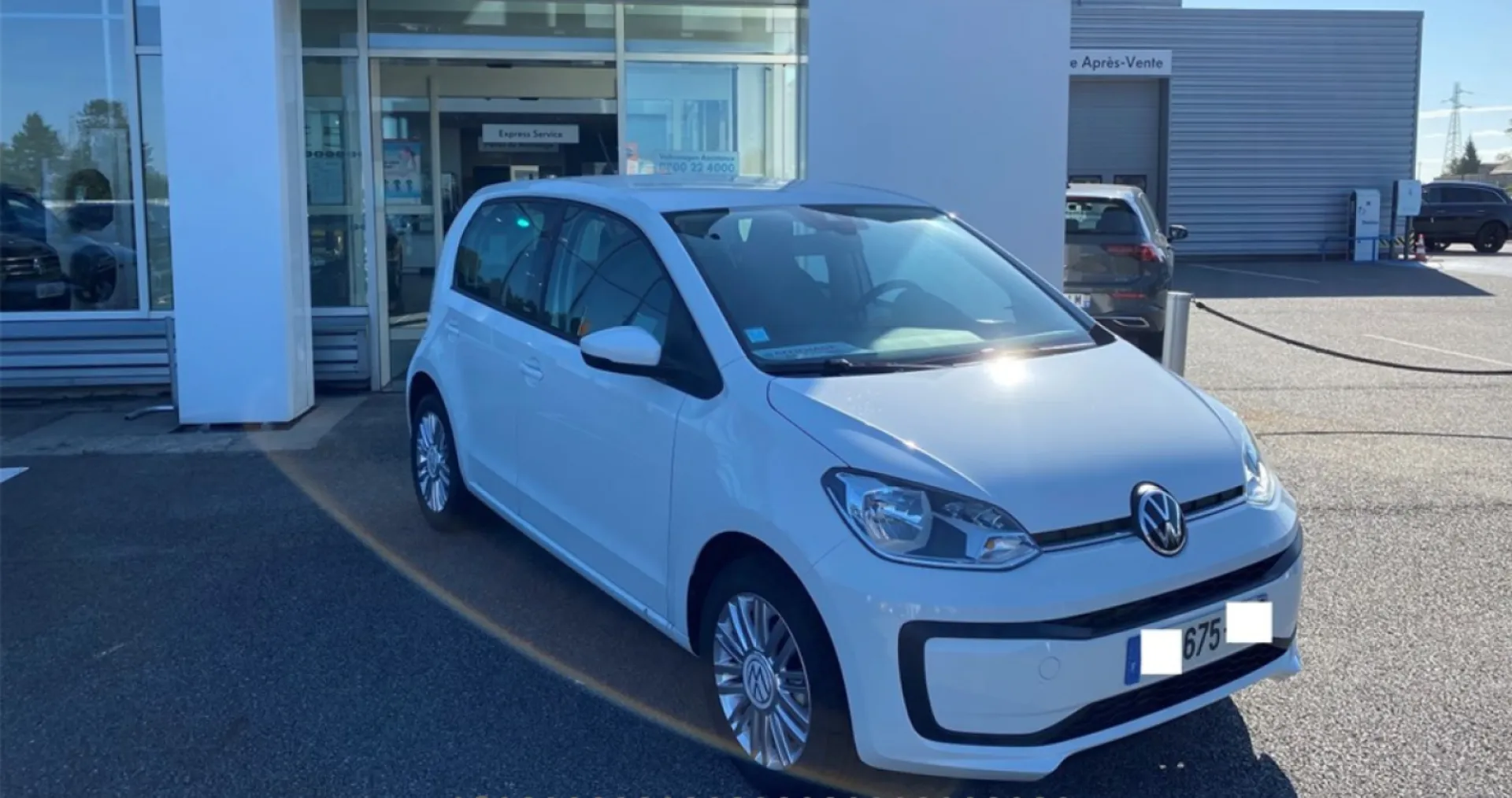 Vente citadine d'occasion Volkswagen UP! 1.0 65ch BVM5 United près du Havre
