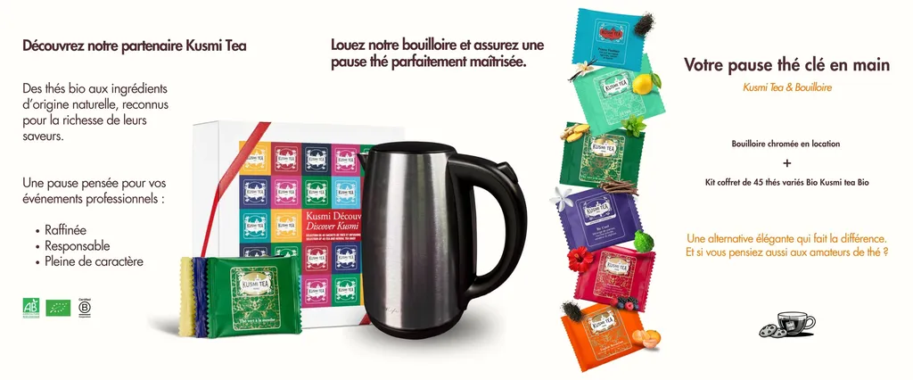 Pack Coffret Thé + Bouilloire