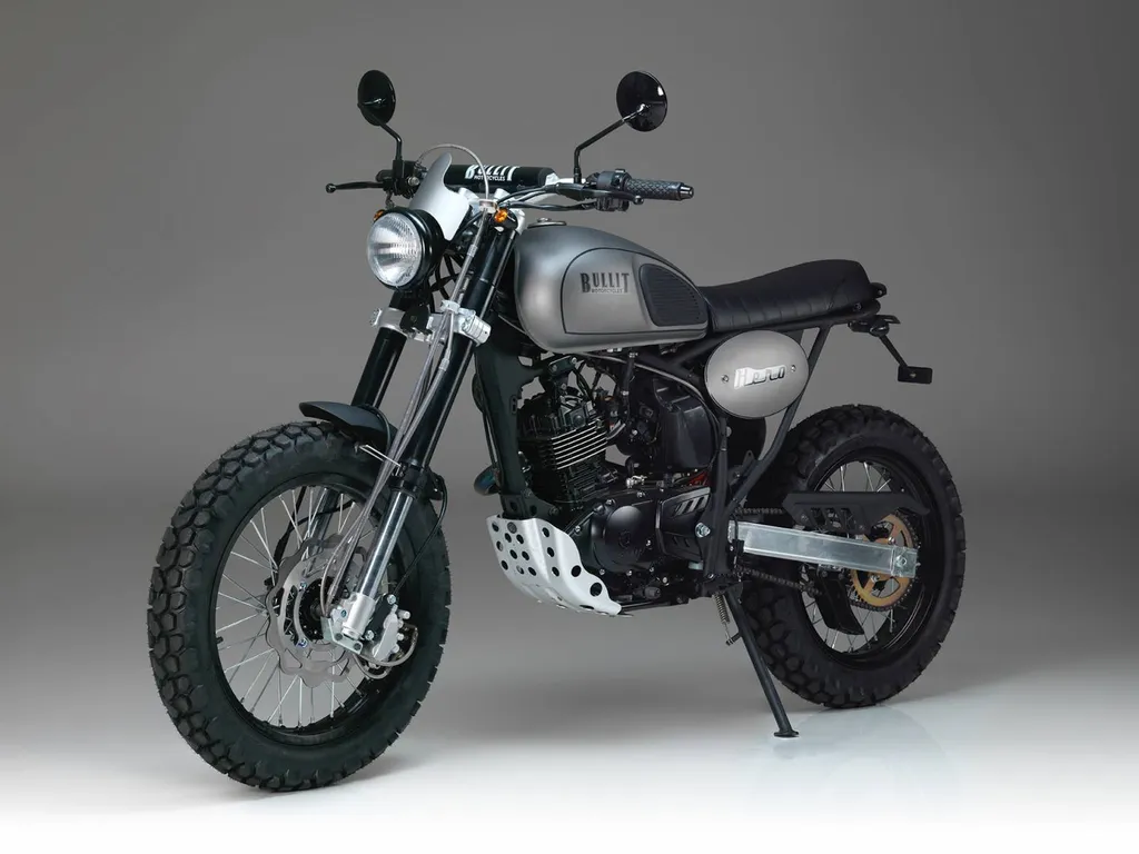 Moto BULLIT HERO 125 : (gris)