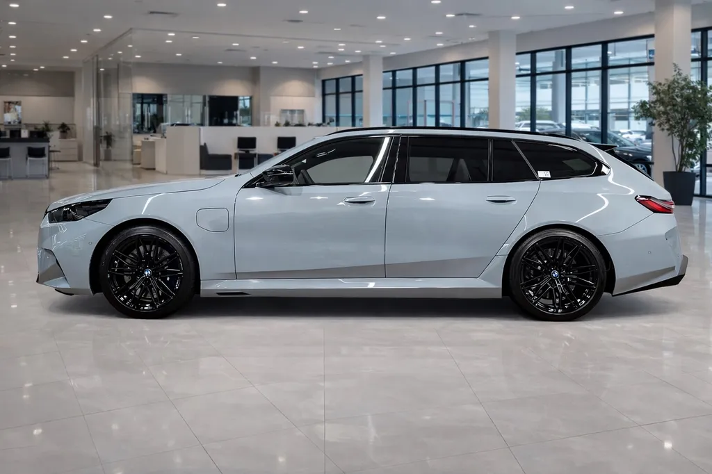 BMW M5 Touring G99 727ch extérieur complet break ultra sportif BMW M showroom premium