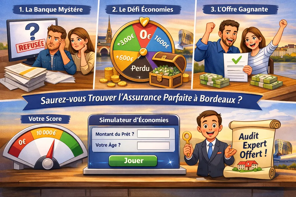 Économiser 20 000 € sur son assurance de prêt à Bordeaux : méthode complète