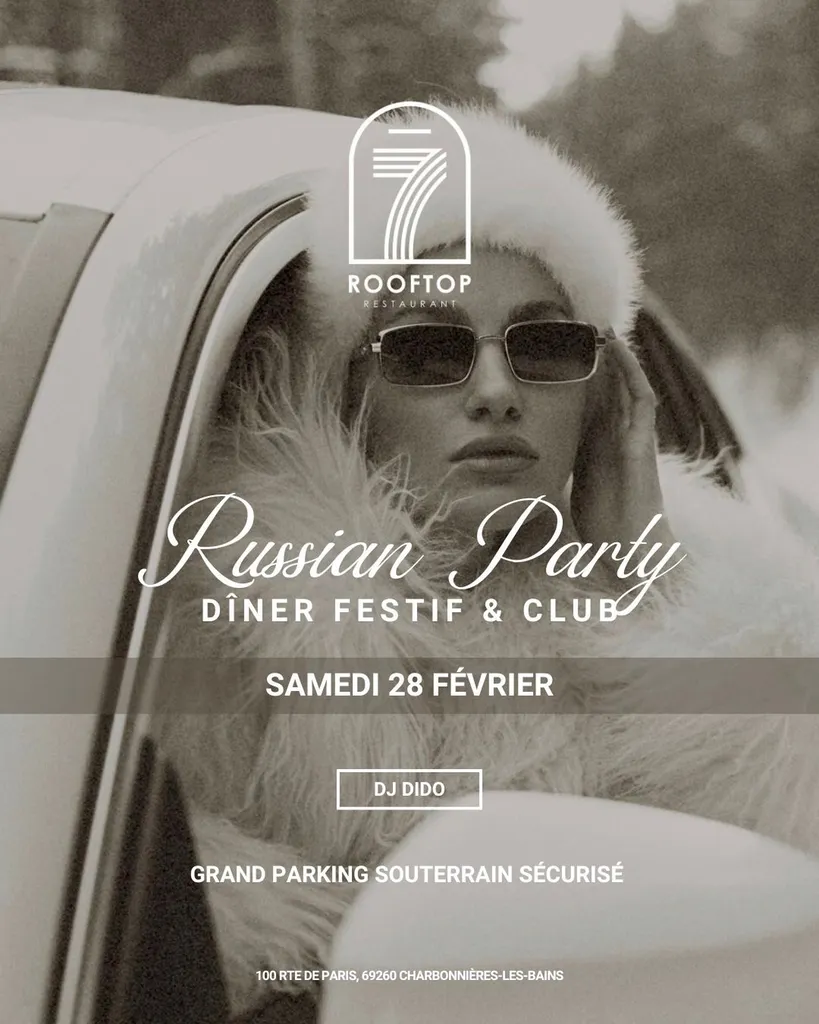 ❄️RUSSIAN PARTY Dîner Festif & Club
