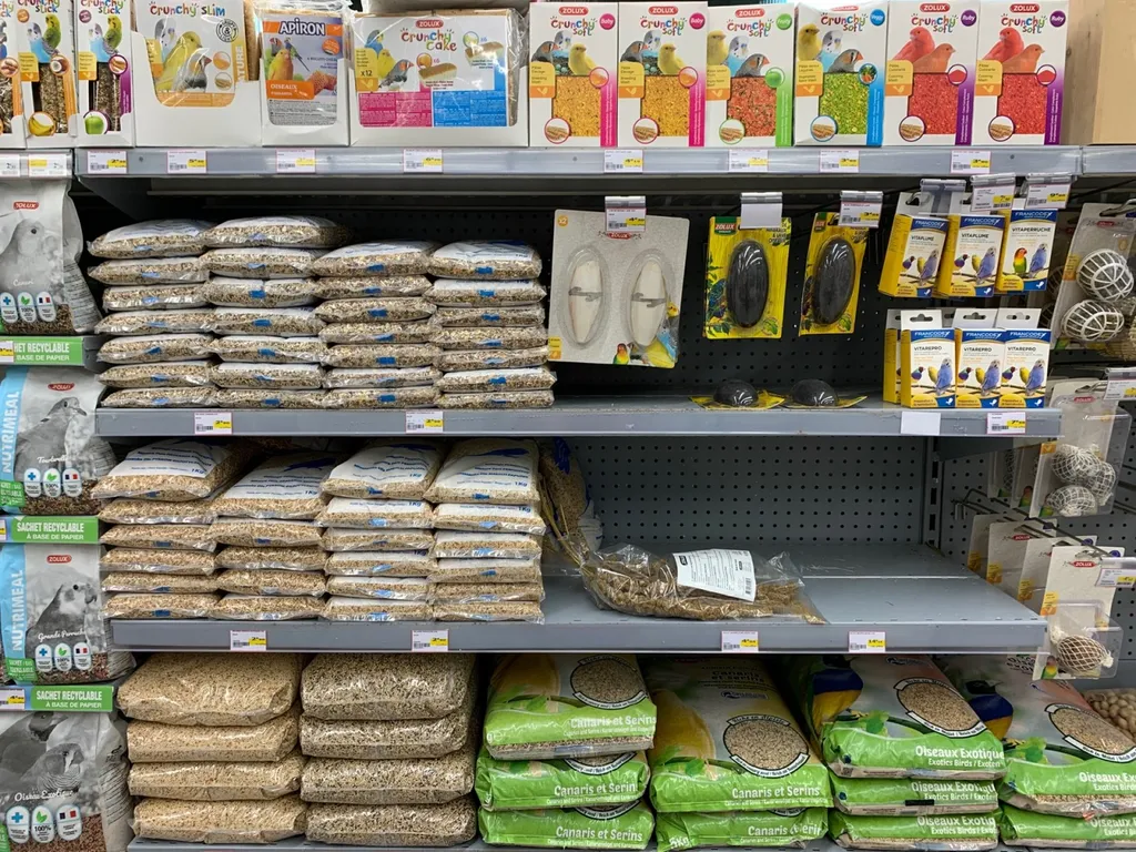 Acheter de l’alimentation pour rongeurs, oiseaux et poissons