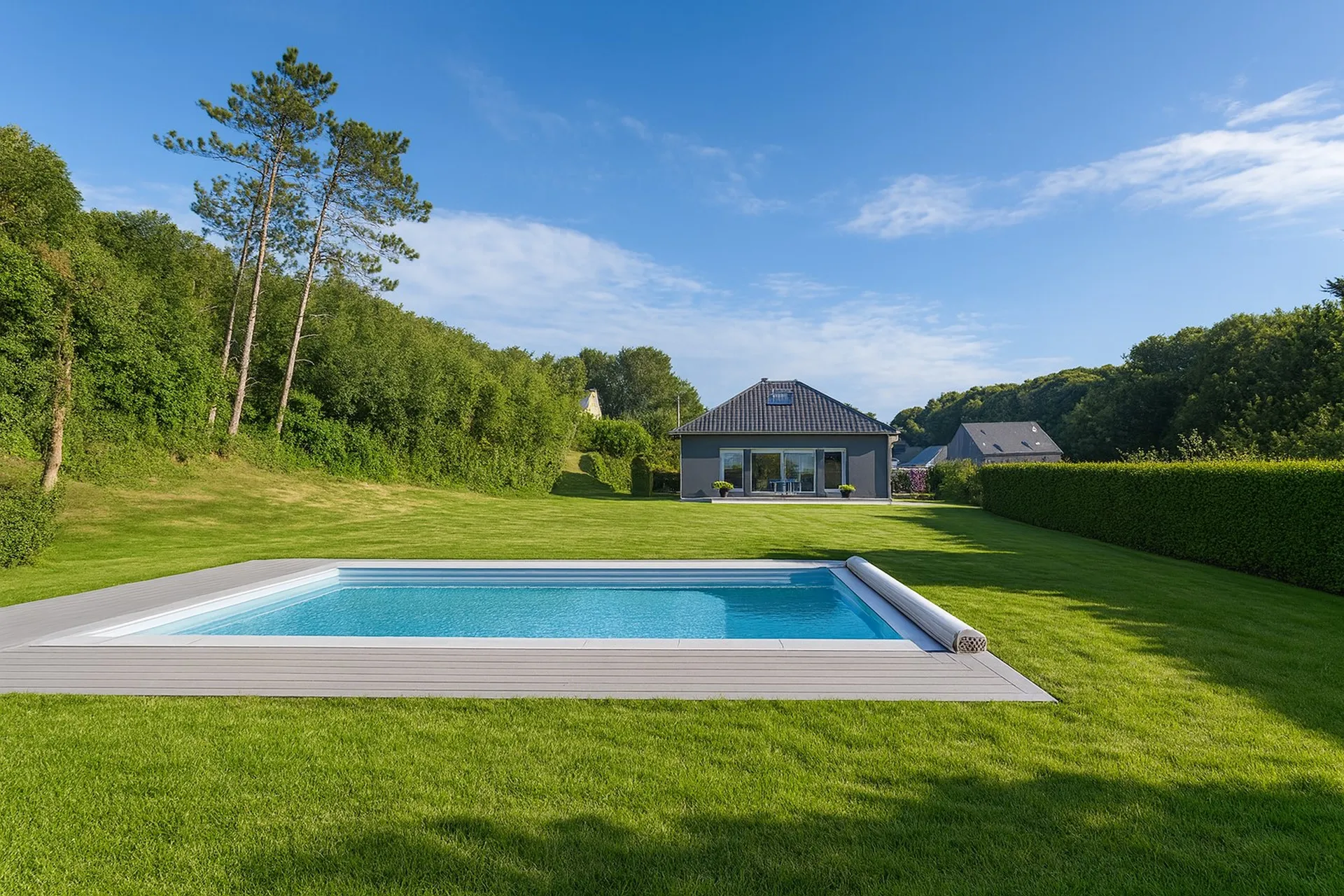 Piscine chauffée Côte d’Albâtre