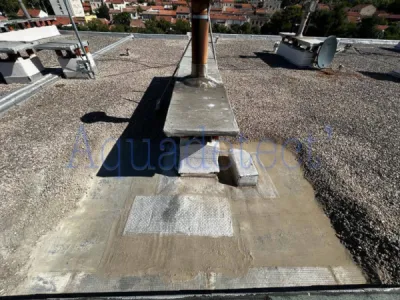 Recherche de fuite non destructive sur le toit d'un immeuble à TOULON dans le VAR