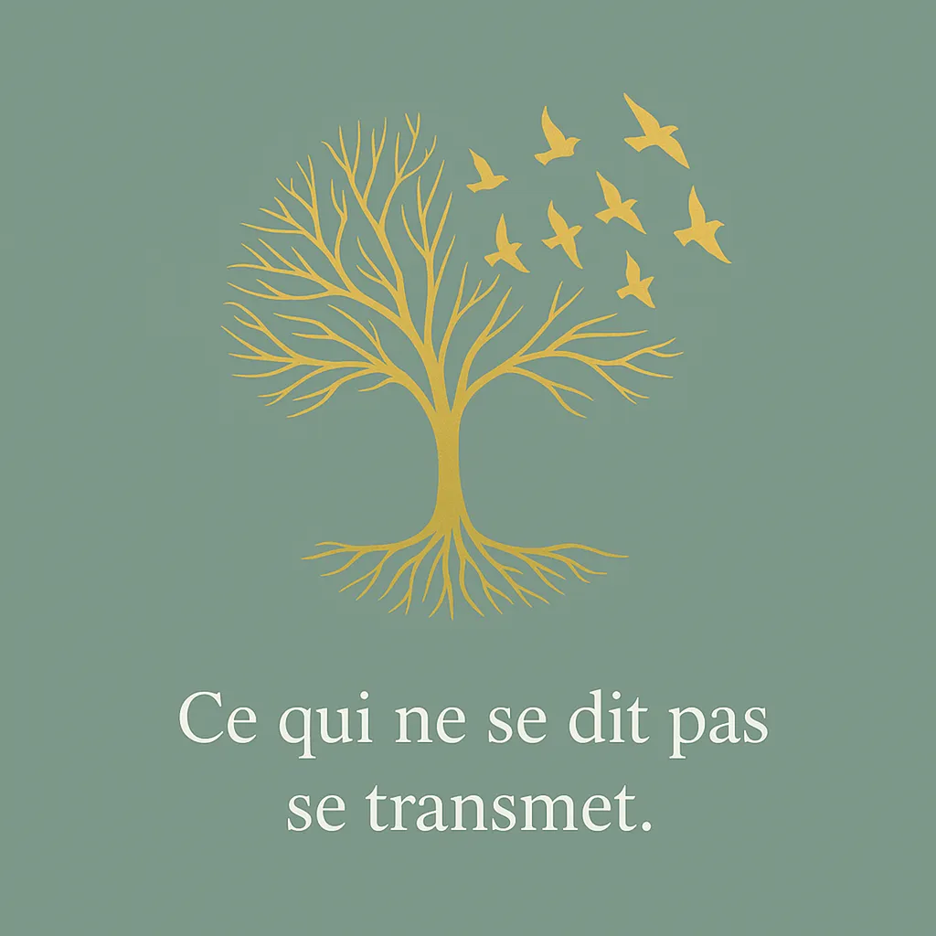 Ce qui ne se dit pas se transmet