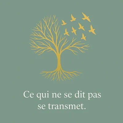 Ce qui ne se dit pas se transmet