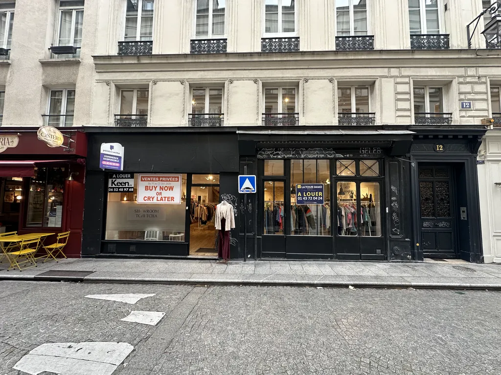 Cession de bail - Boutique 270 m², Montorgueil, Rue Mandar 75002 PARIS