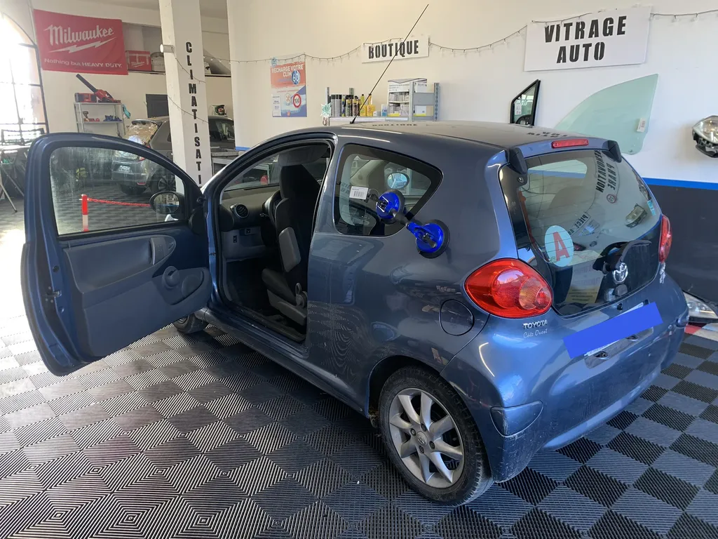 Toyata Aygo custode remplacé