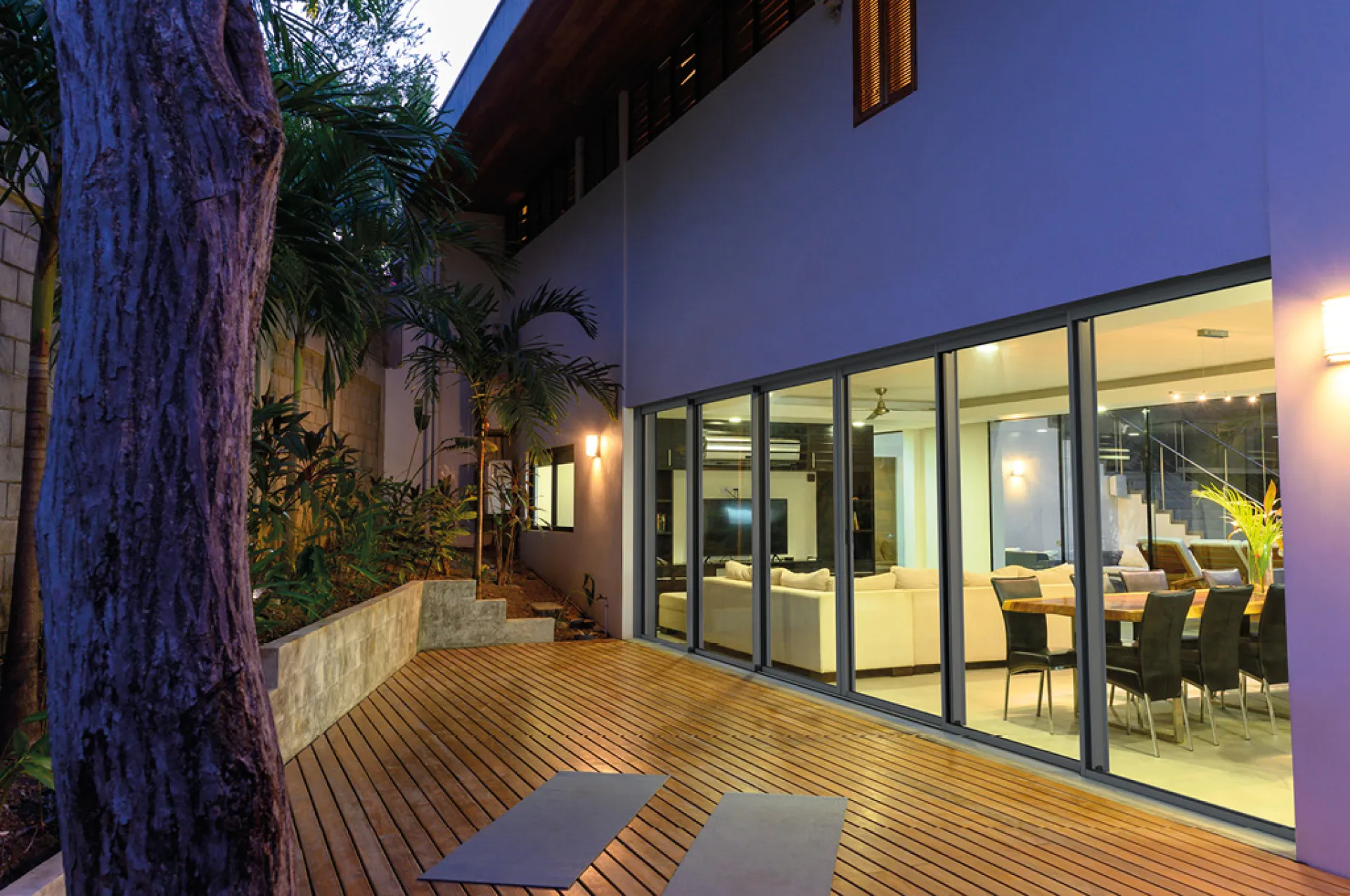 Baie vitrée coulissante en aluminium sur mesure à Dijon