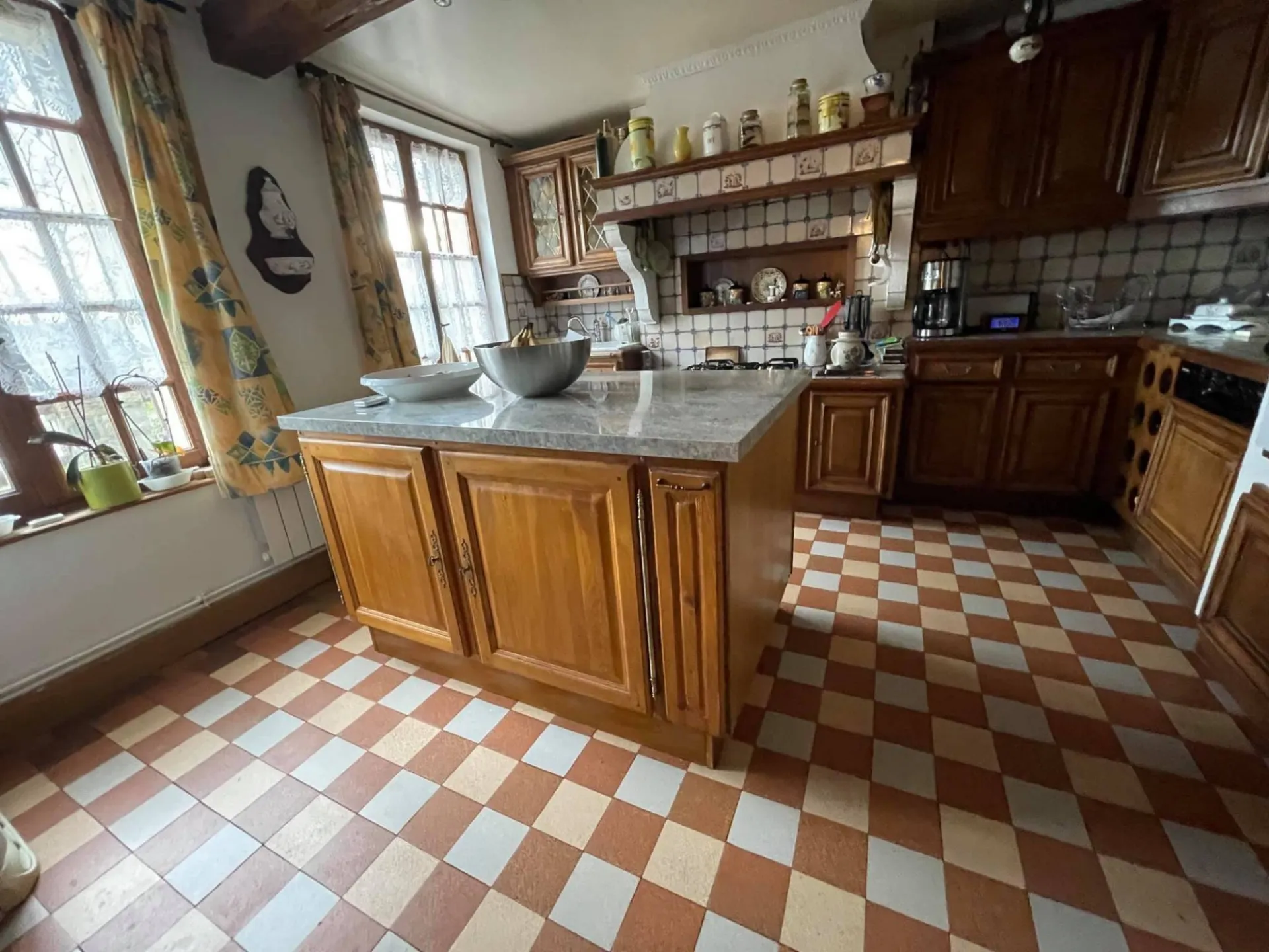 Cuisine aménagée et équipée