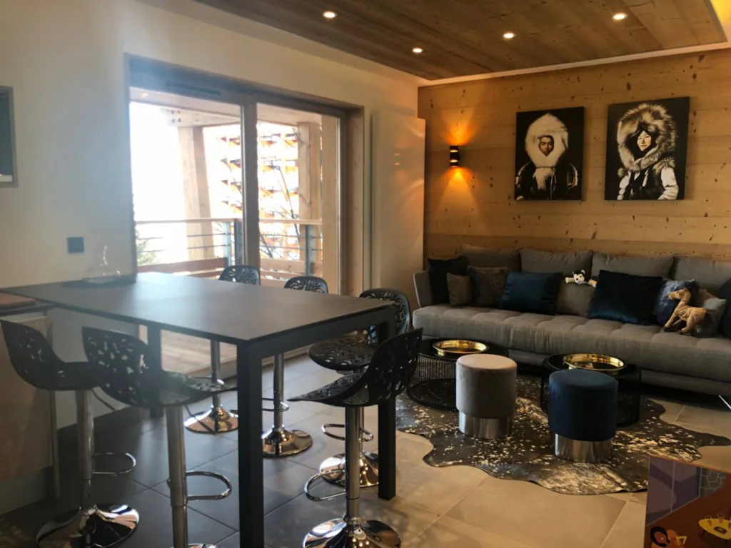 Appartement 4 Arc 1800 Coeur de la station  Une terrasse de 21m2