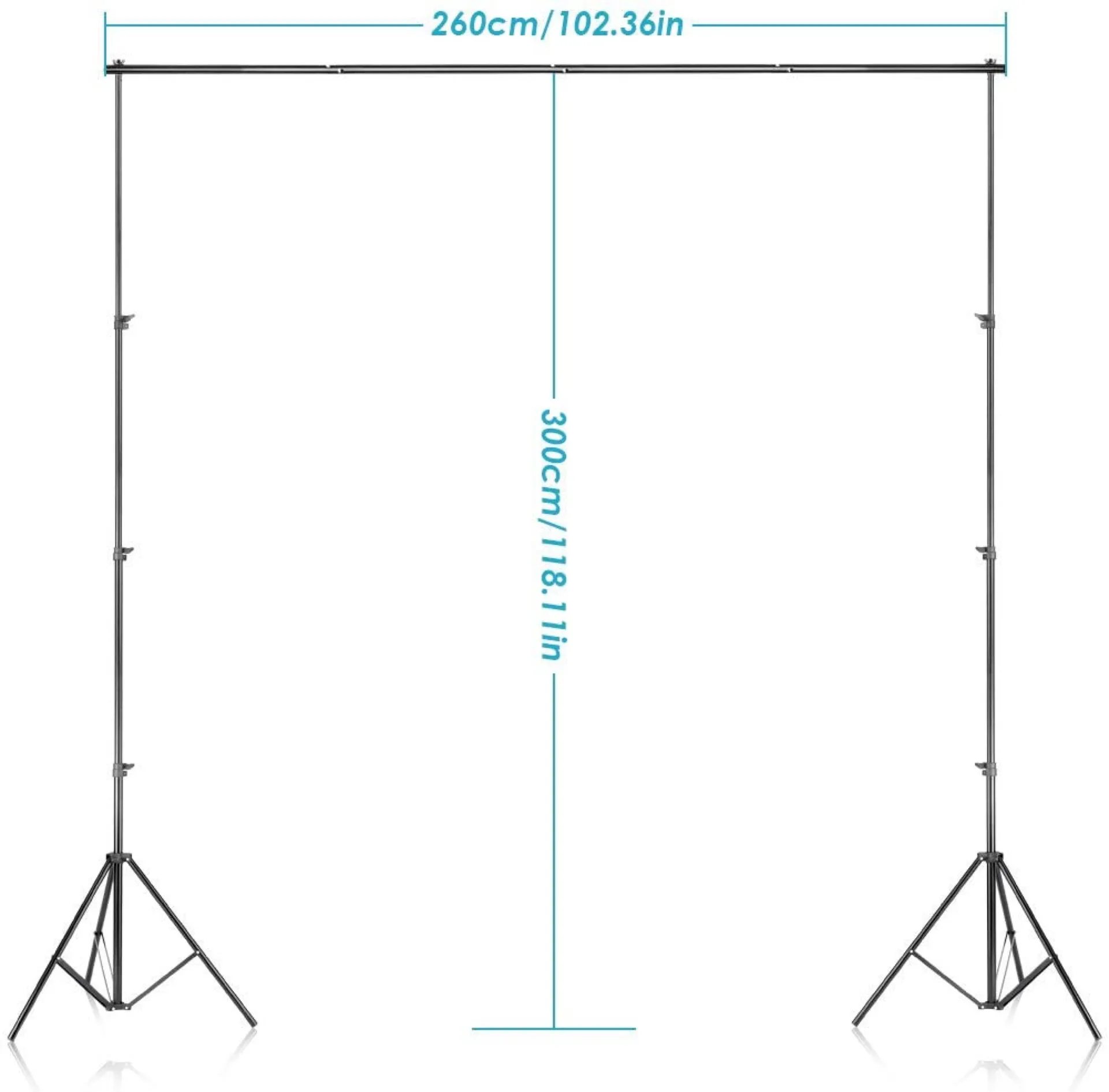 KIT FOND VERT + LIGHTS