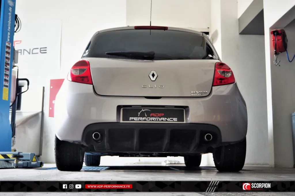 Catback Scorpion Aix en Provence - Renault Clio 3 RS - ADP Performance