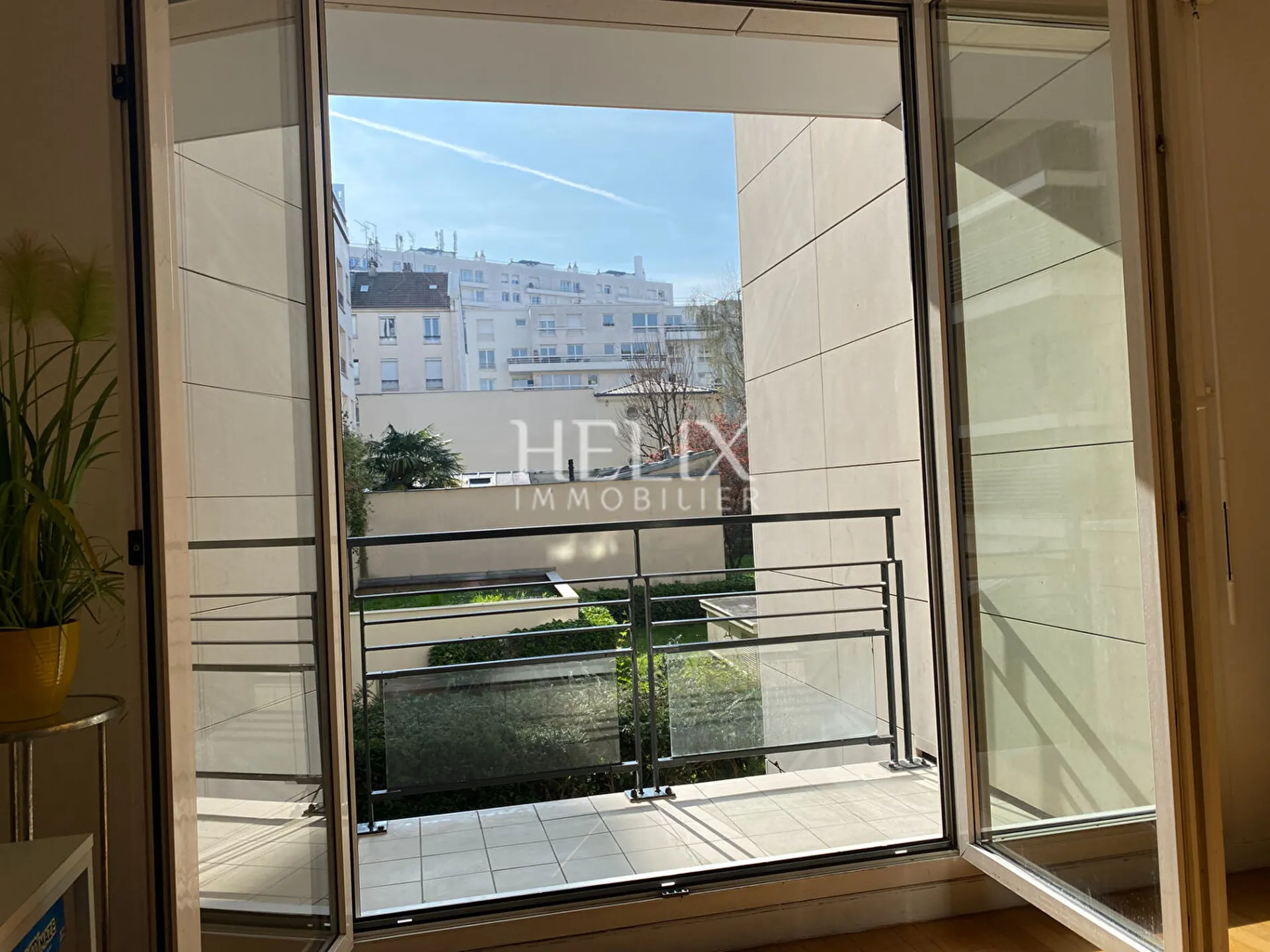 Levallois-perret - Aristide Briand / Parc de Villepin 4 pieces -89 m2 avec balcon