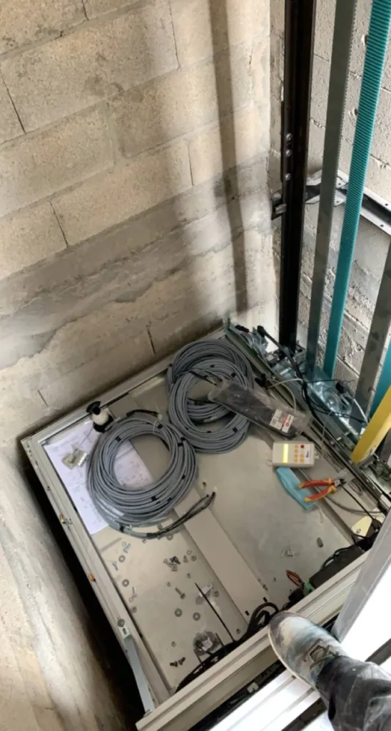 Une réalisation 6 niveaux VIMEC E10 en intérieur pour un cabinet médical près d'Arles Bouches du Rhône