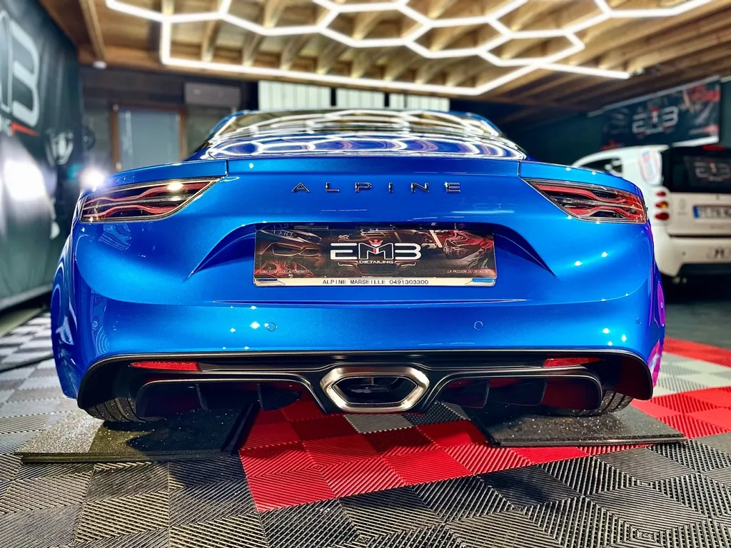 Protection carrosserie traitement céramique Renault Alpine 