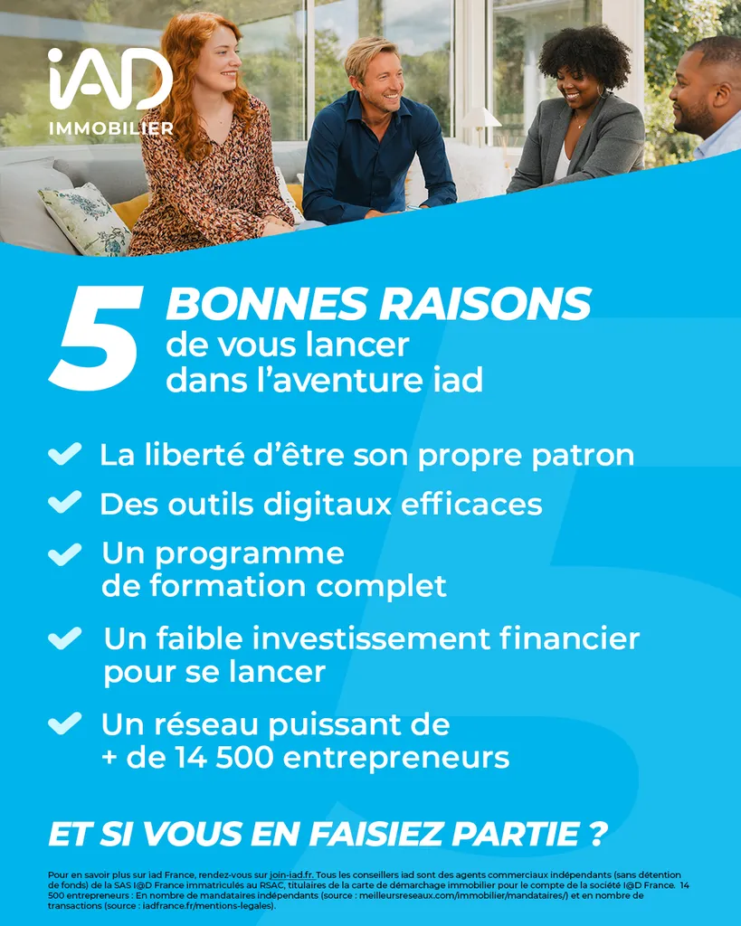 Devenez conseiller immobilier indépendant et développez votre activité avec un réseau reconnu