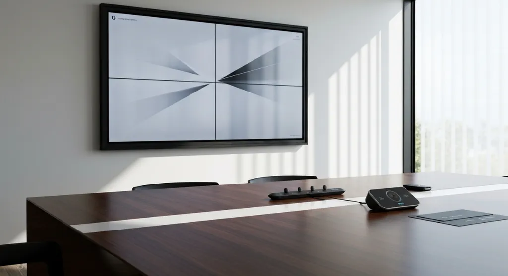 Quelles solutions d'affichage dynamique et de visioconférence choisir pour moderniser l'infrastructure audiovisuelle d'une salle de conseil d'entreprise ?