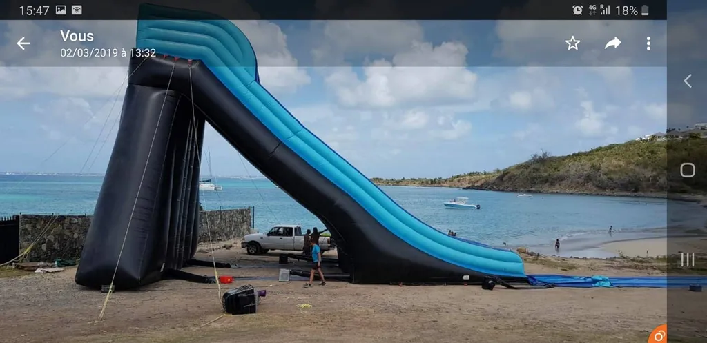 Toboggan aquatique C2J Loisirs 