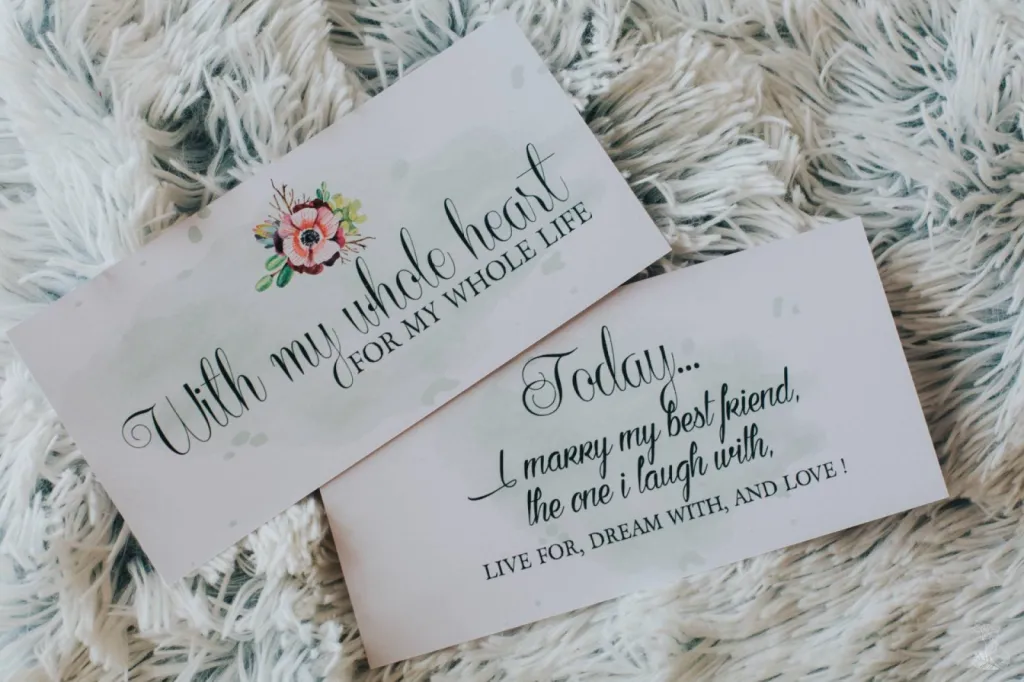 Personnalisation de papeterie de mariage sur mesure grâce à votre agence d'organisation de mariage haut de gamme en Gironde à Bordeaux Rive gauche proche de Villenave d'orion