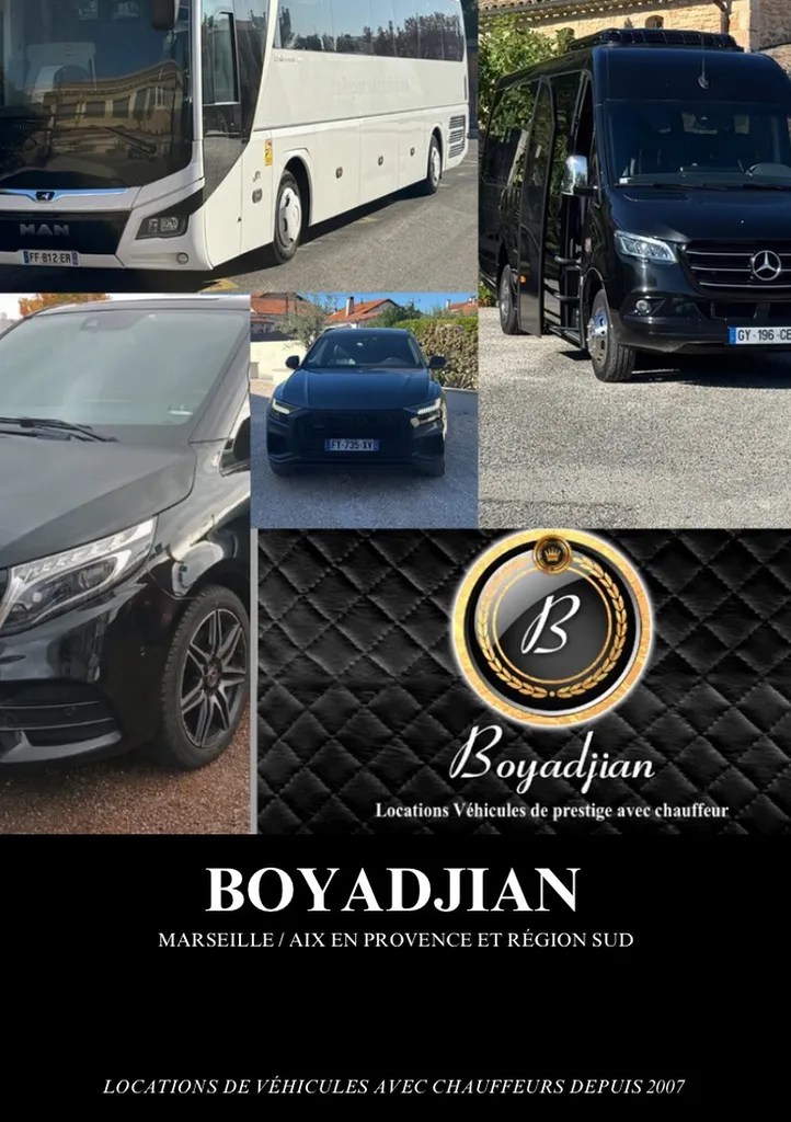 Locations Véhicules de Prestige avec Chauffeur Chez Provence Prestige Boyadjian à Marseille et en Région PACA