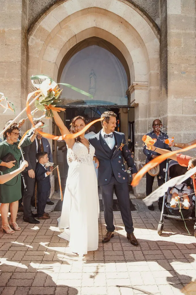 Elodie et Pierre : Un mariage exotique et festif près de Bordeaux en Gironde - Les Mariages de Mademoiselle L - Fanny Taupin