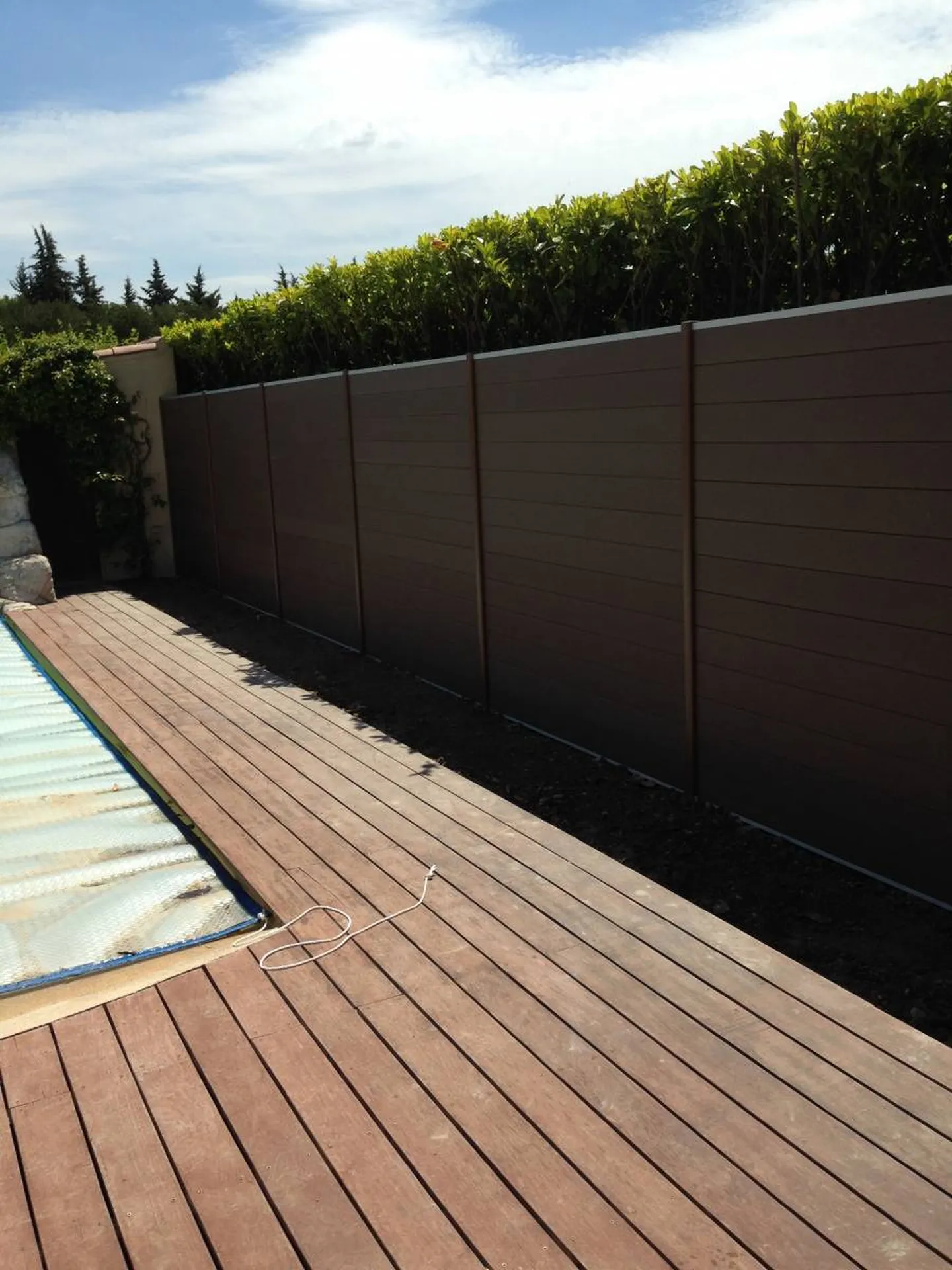 Pose d'une terrasse bois à Bouc-Bel-Air