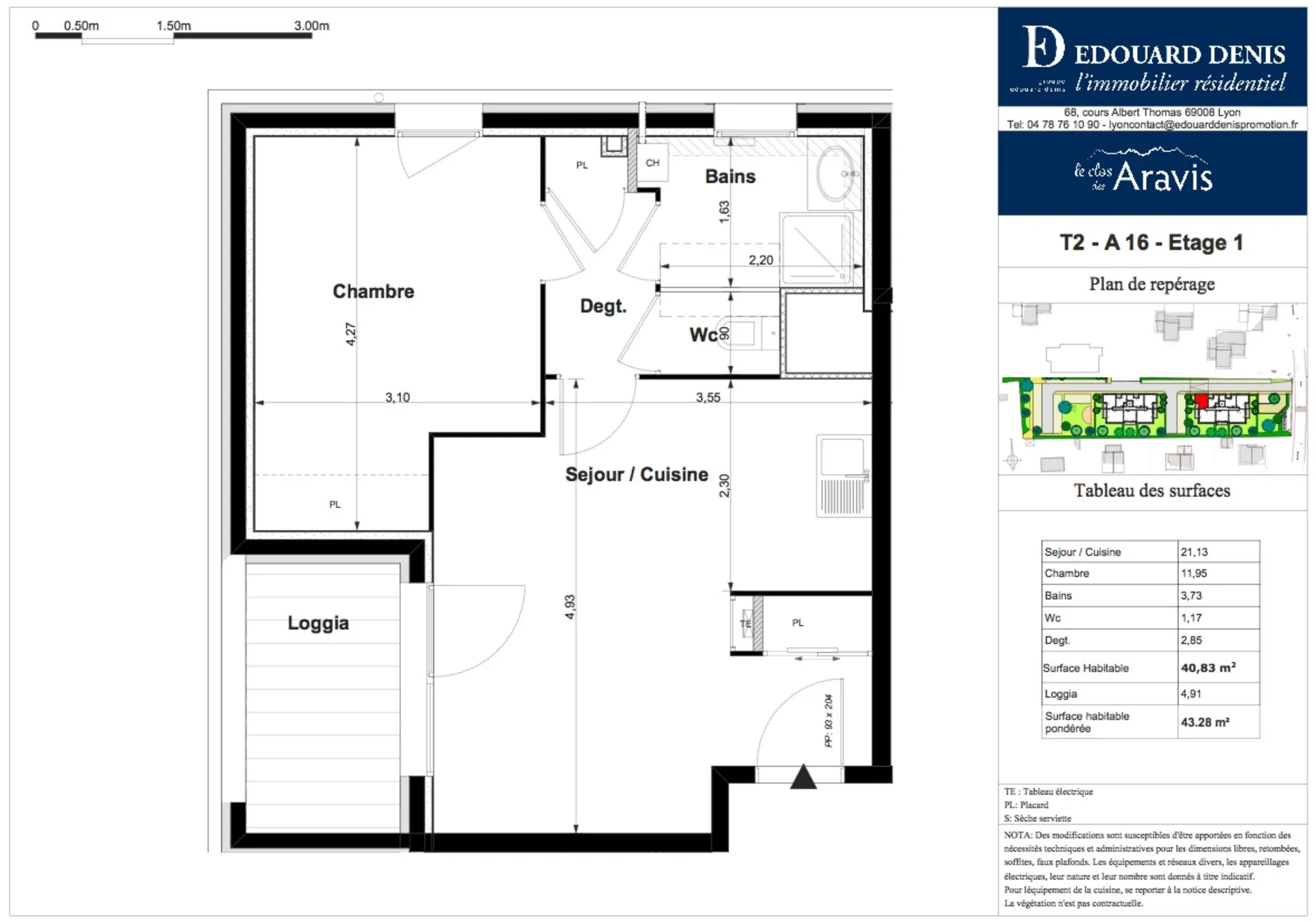 T2 proximité suisse