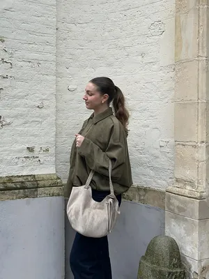 Sac Woomen aspect velours disponible chez Evasion à Eu