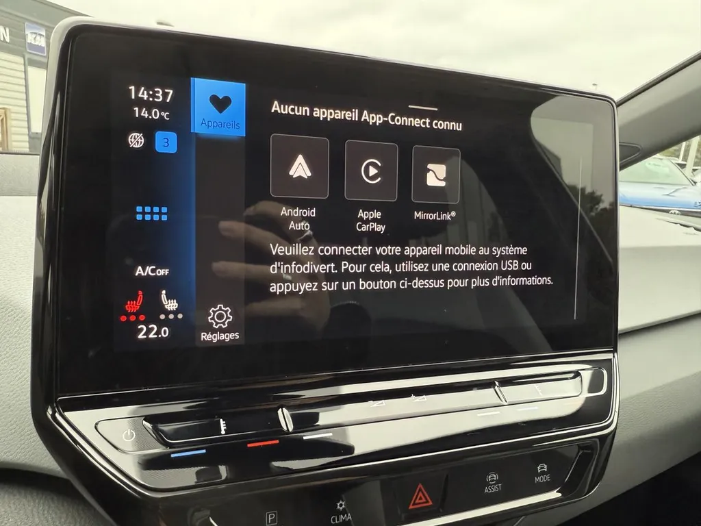 Volkswagen ID.3 électrique d’occasion 204 ch près de Rouen – Autonomie et confort premium