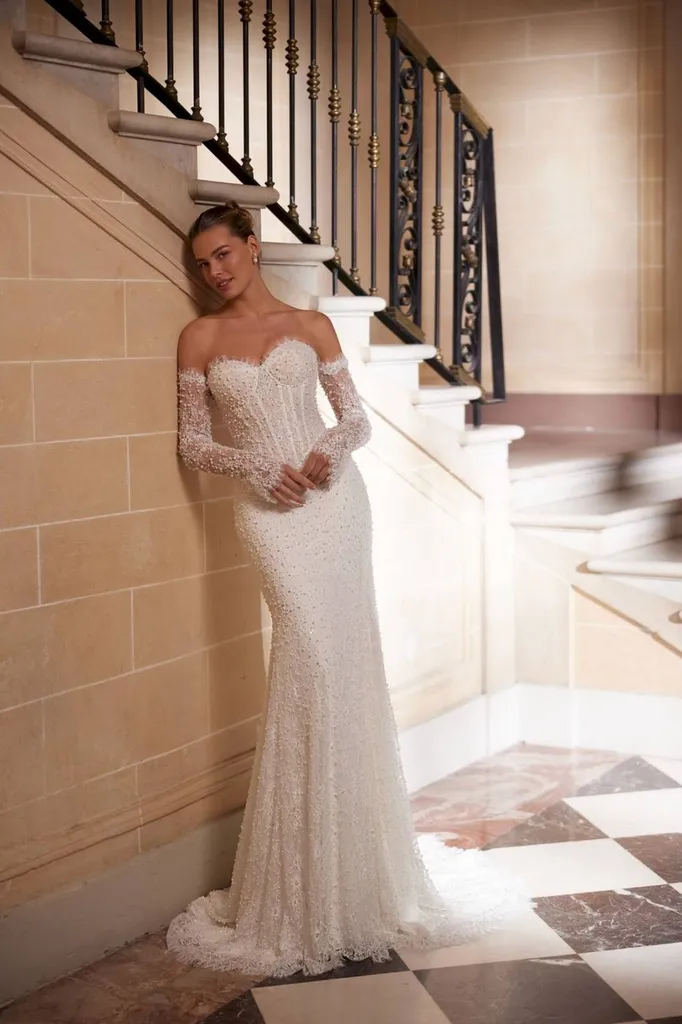 Robe de mariée sirène haute couture 2027 à Marseille centre ville 