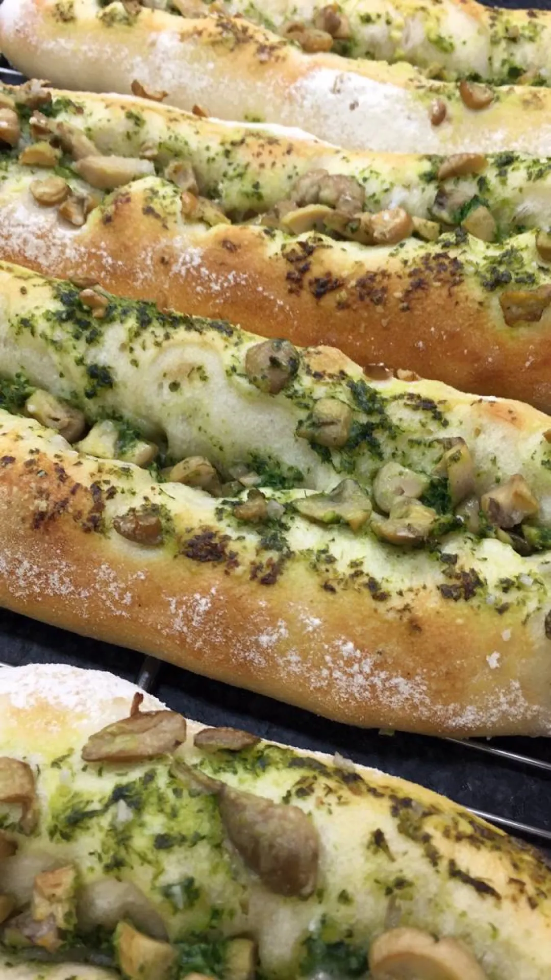 pain champignons, persillade,villefranche sur saone