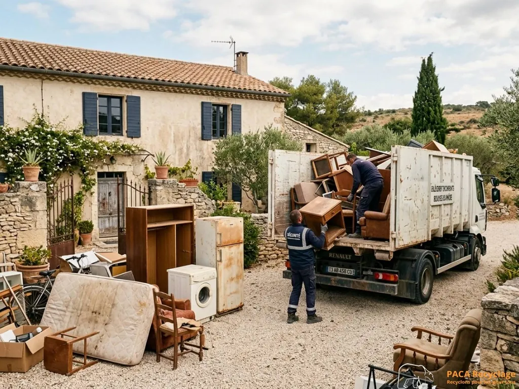 Débarras d'encombrants dans les Bouches du Rhône et PACA pour particuliers