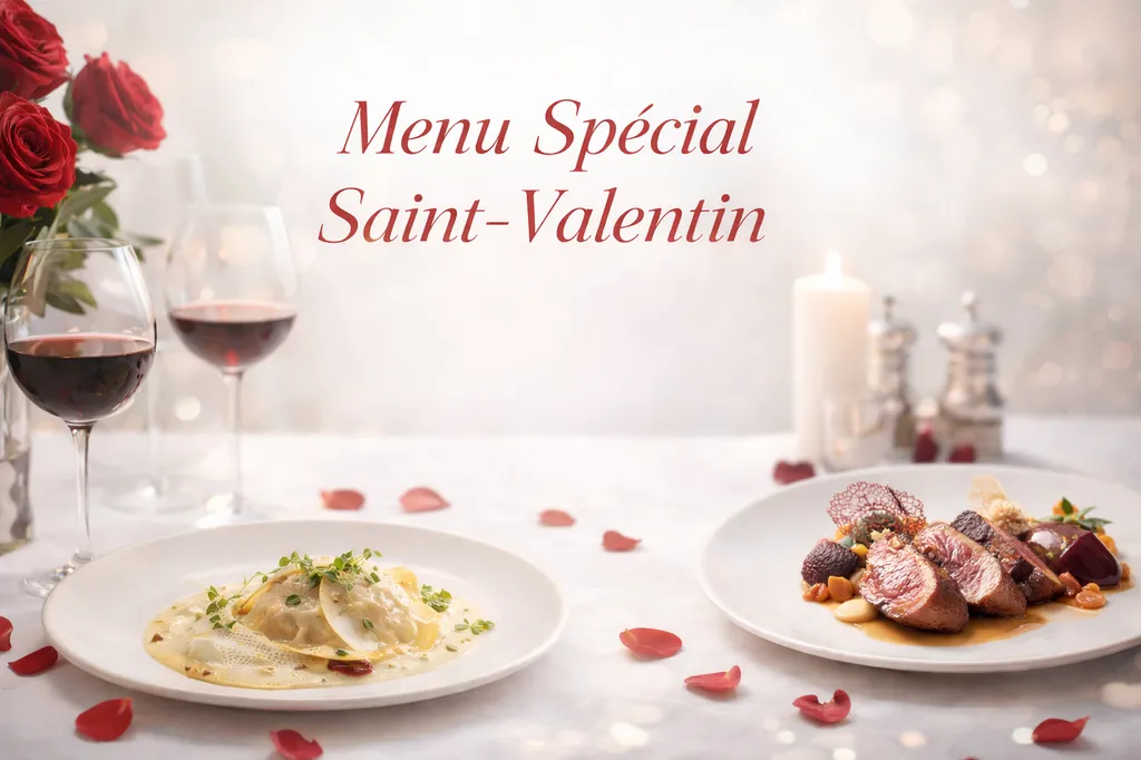 Menu Spécial Saint-Valentin
