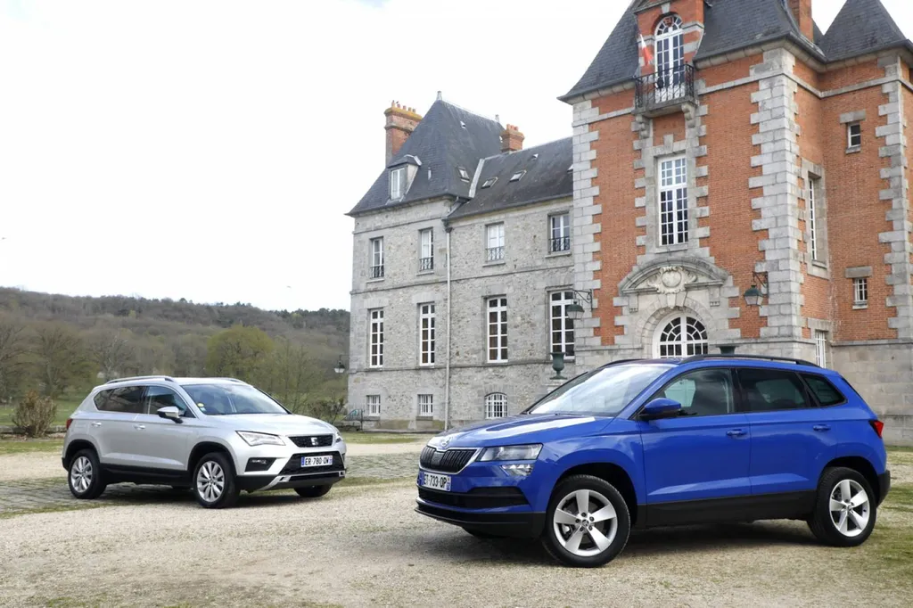 SKODA Karoq SEAT Ateca Volkswagen Tiguan en Location Longue durée à Bordeaux