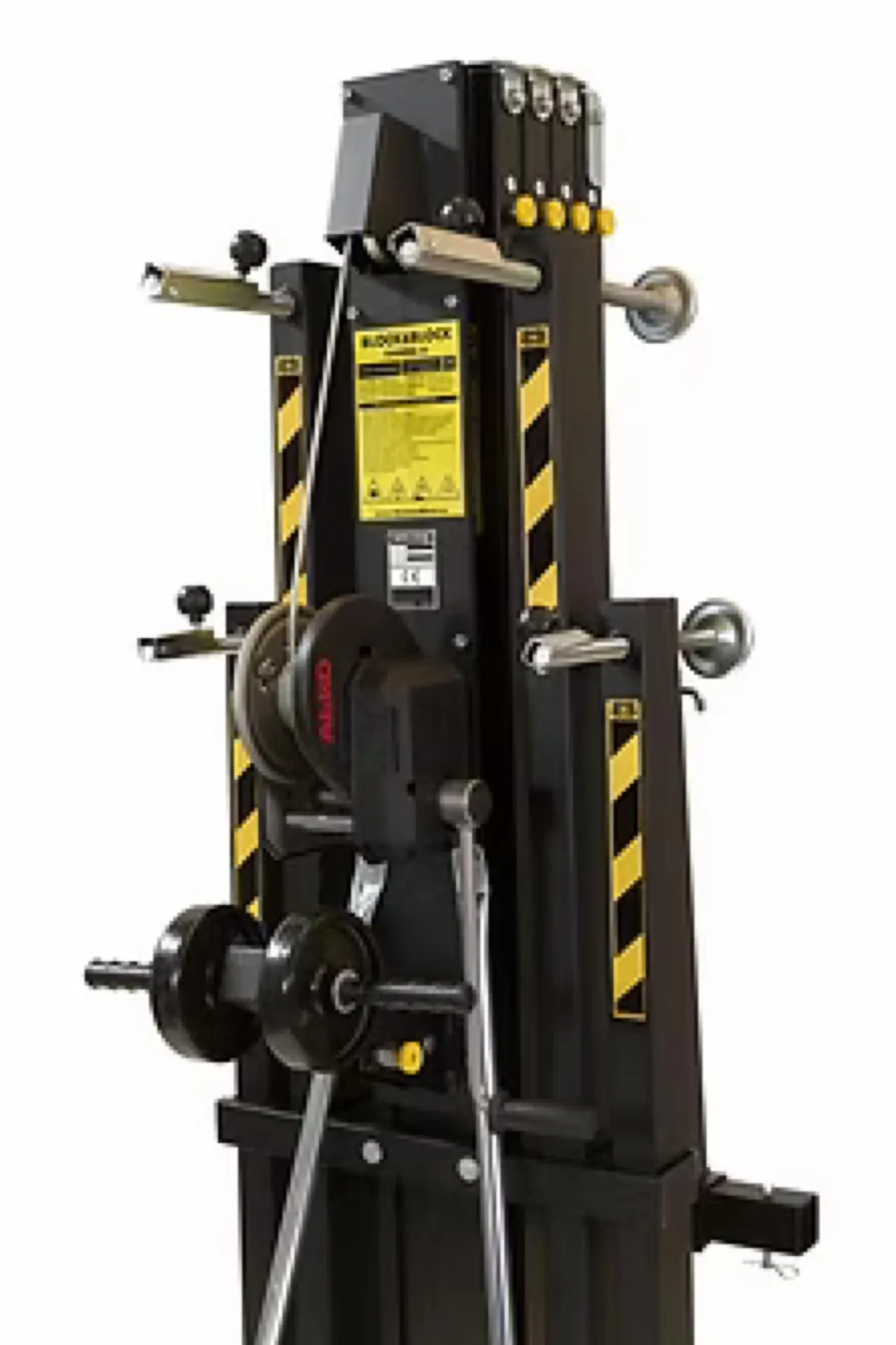 PIED TÉLÉSCOPIQUE À TREUIL AVEC FOURCHES 6,20M 300KG MAX